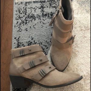 Sam Edelman suede booties